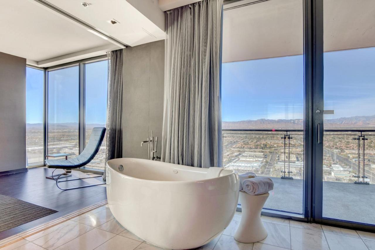 Private Luxury Panoramic Suite At Palms Place Лас Вегас Екстериор снимка